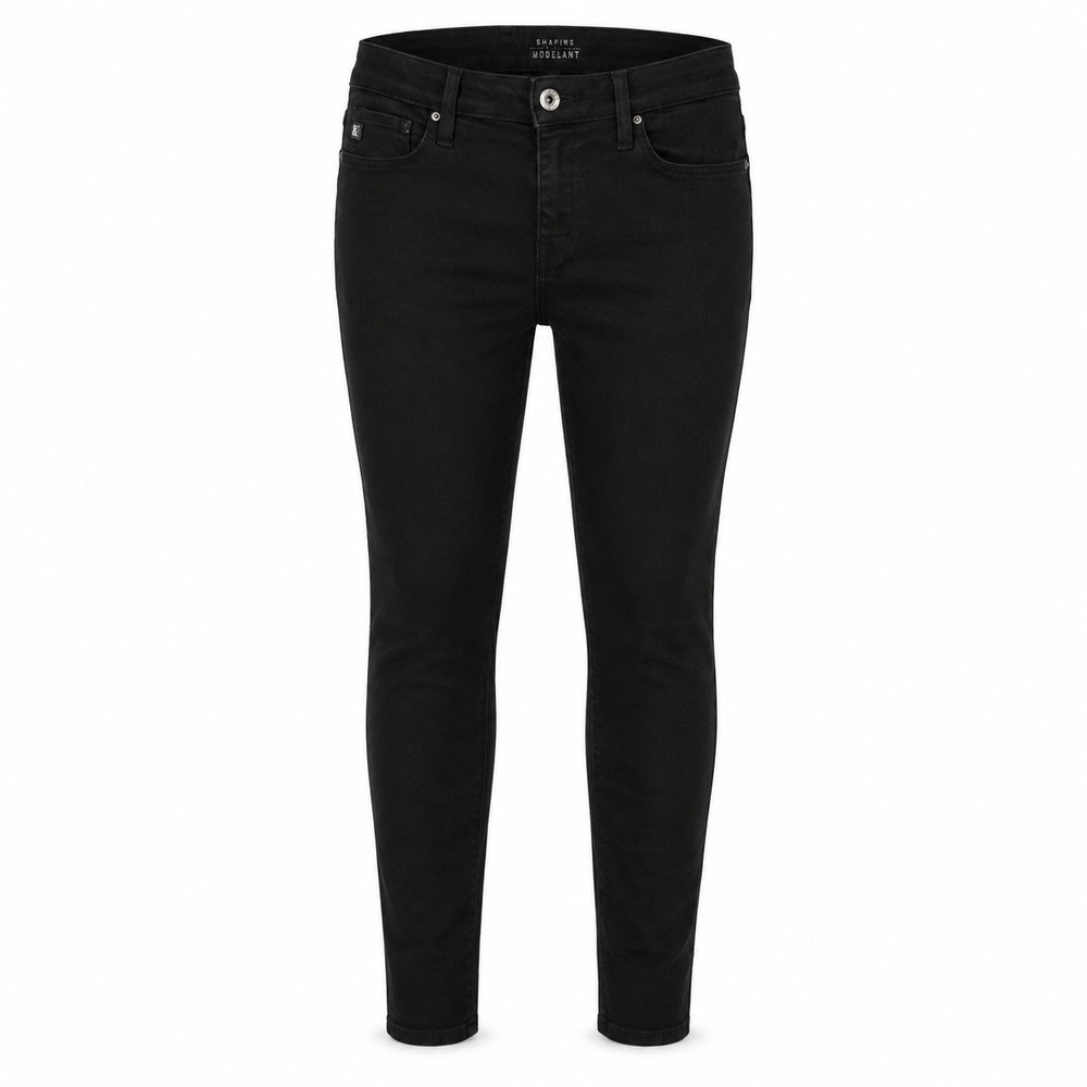 H&M &Denim Shaping Skinny Jeans Women 31/32 Black Regular Waist Stretch